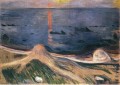 the mystery of a summer night 1892 Edvard Munch